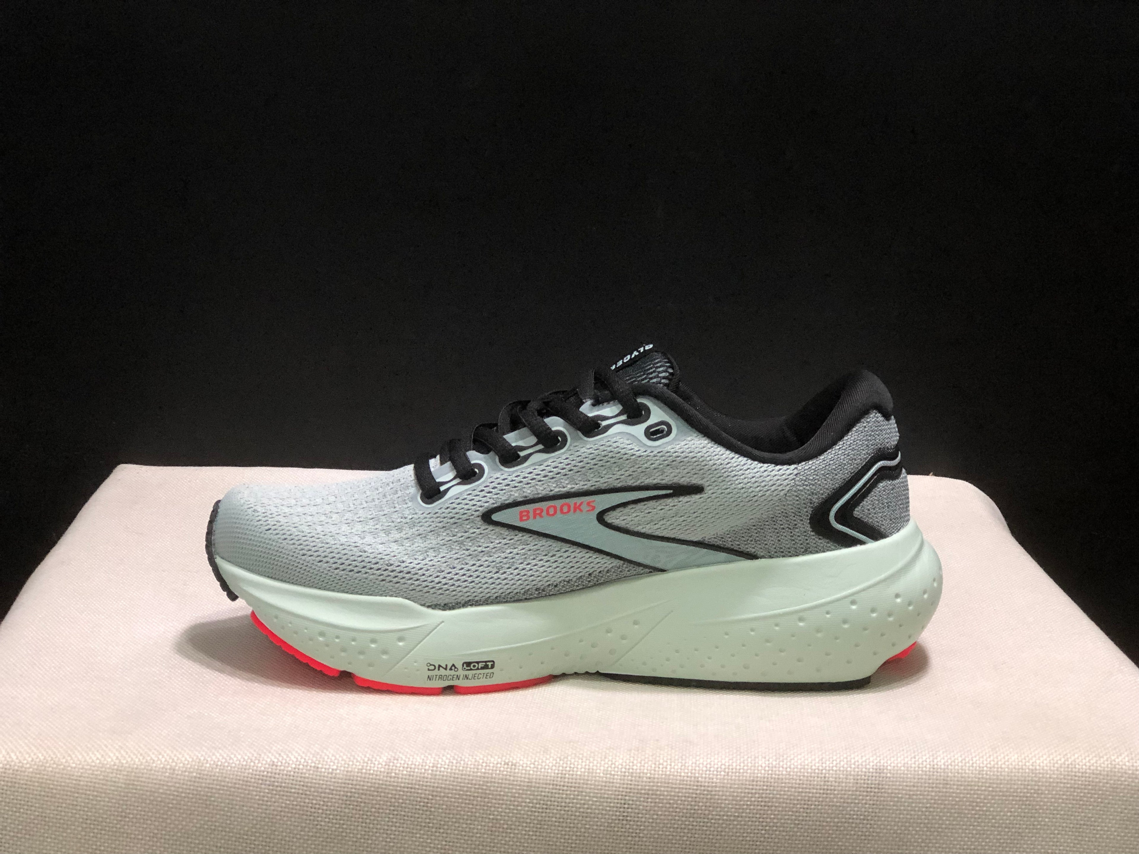 Brooks Glycerin 21 Low-top Casual Running Shoes Blue/Black/Red