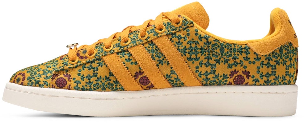 Yara Shahidi Adidas Campus1 Floral Yellow GW3232 Lifestyle Shoes