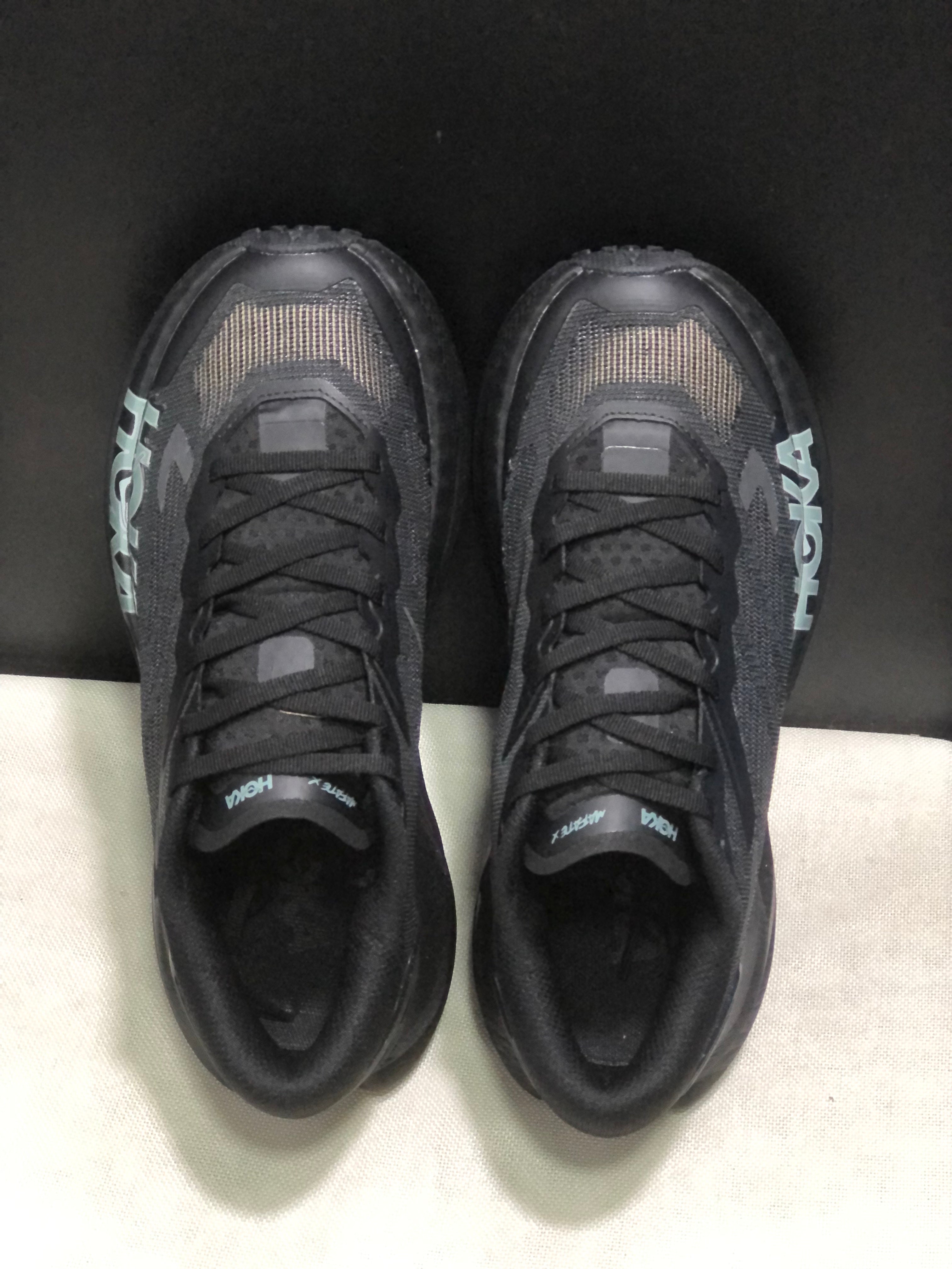 Hoka One One Mafate X Lightweight Fashion Running Shoes Sneakers Black