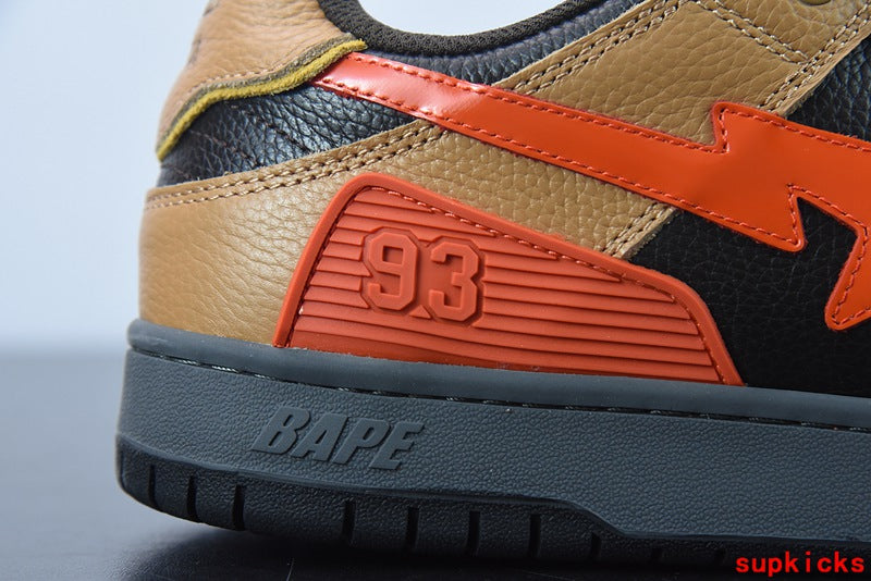 A Bathing Ape Bape Sta Sk8 Brown Black