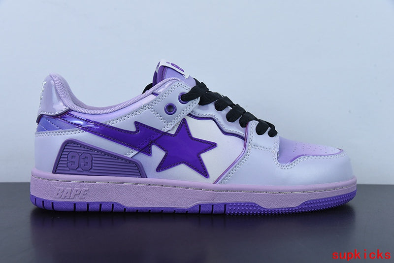 A Bathing Ape Bape Sta Sk8 Purple Gradient