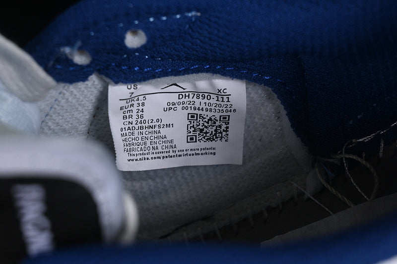 Travis Scott Nike Air Jordan 1 Low OG Blue Sole White Sneakers