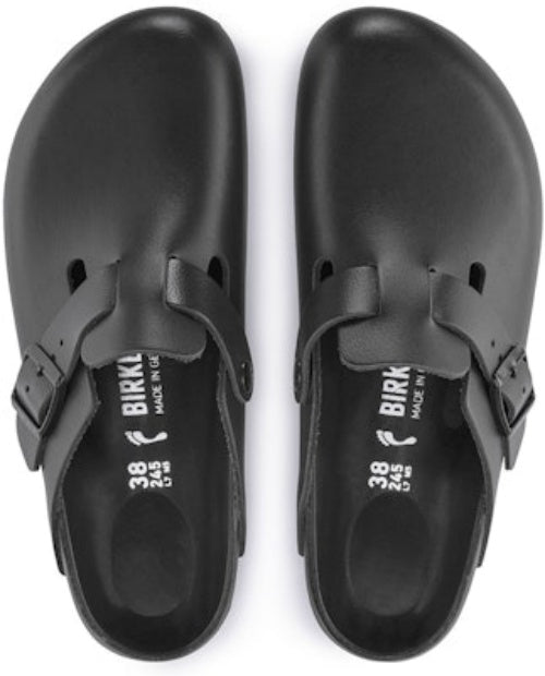 Birkenstock Boston Exquisite Leather 1023744 Black Sandals