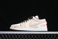Travis Scott Fragment Design Nike Air Jordan 1 Low The North Face Black White Khaki Sneakers