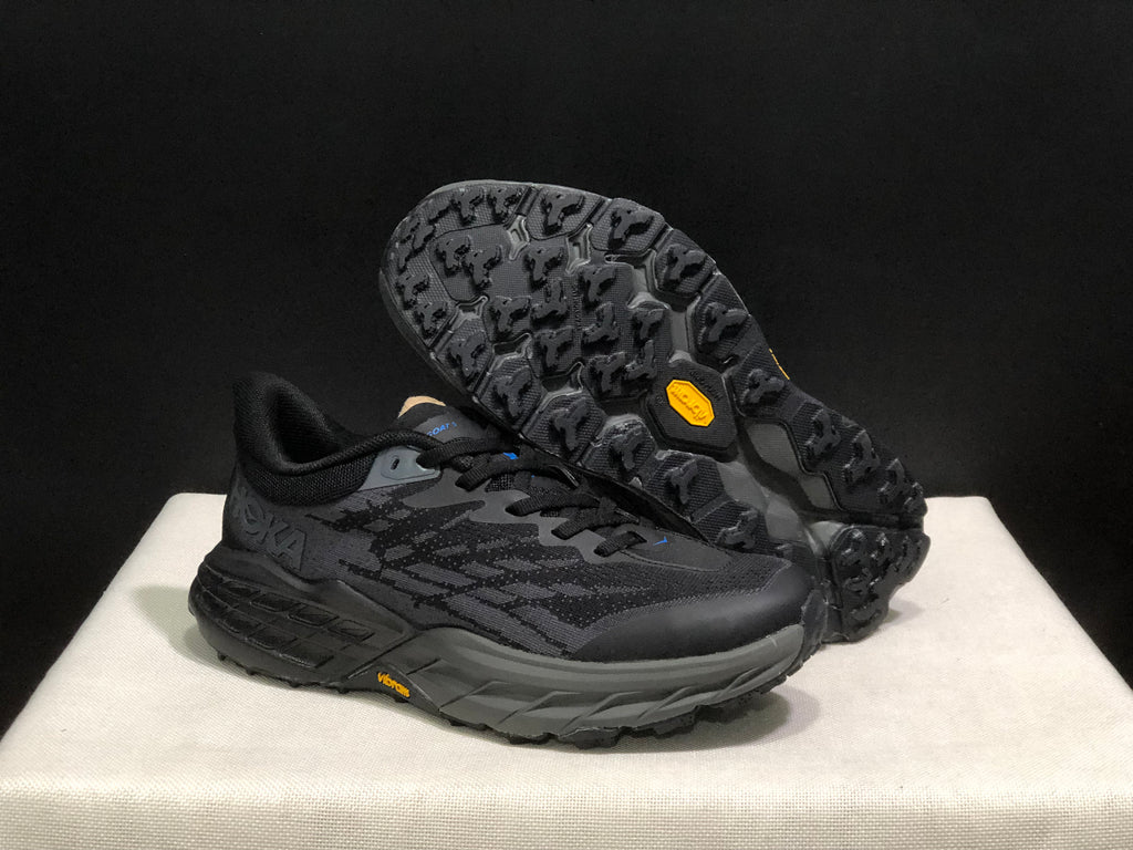 Hoka One One Speedgoat 5 Trail Running Shoes Sneakers Black