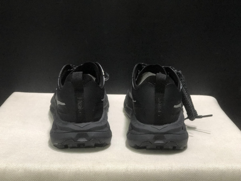 Hoka One One Satisfy x Mafate Speed 4 Black Breathable Fashion Running Shoes Sneakers