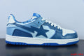 A Bathing Ape Bape Sta Sk8 Blue Gradient Camo