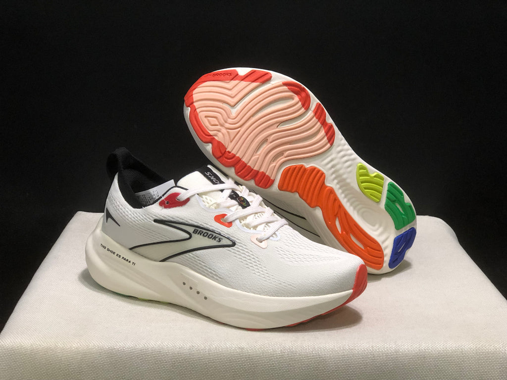 Brooks Glycerin 22 Comfortable Running Shoes White Collaboration