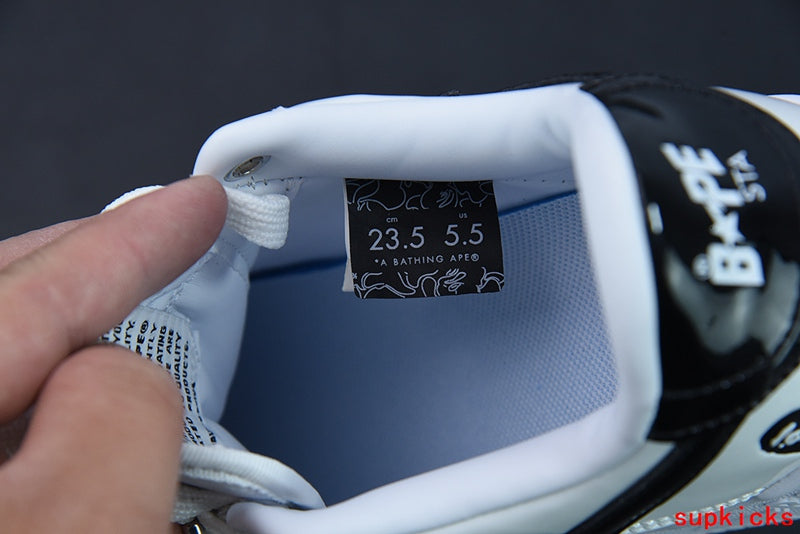 A Bathing Ape Bape Sta Sk8 White Black