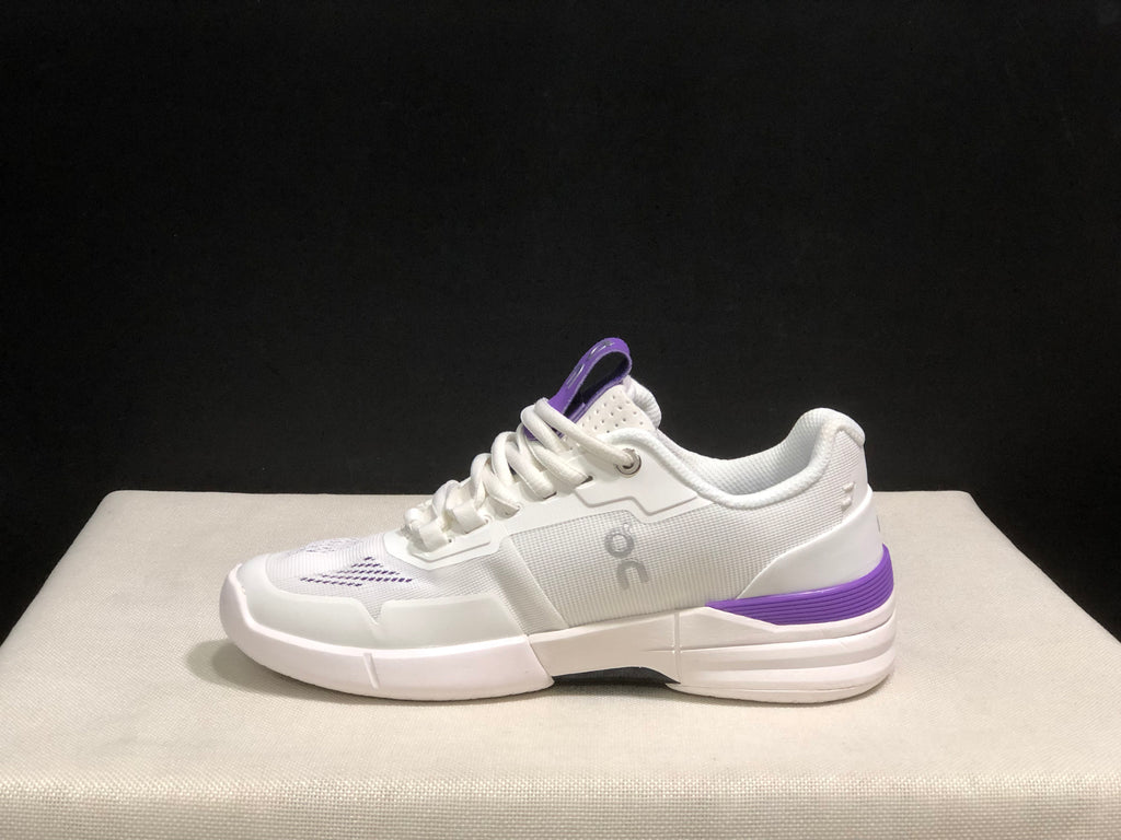 On Running The Roger Rro Durable And Breathable Tennis Shoes White/Purple