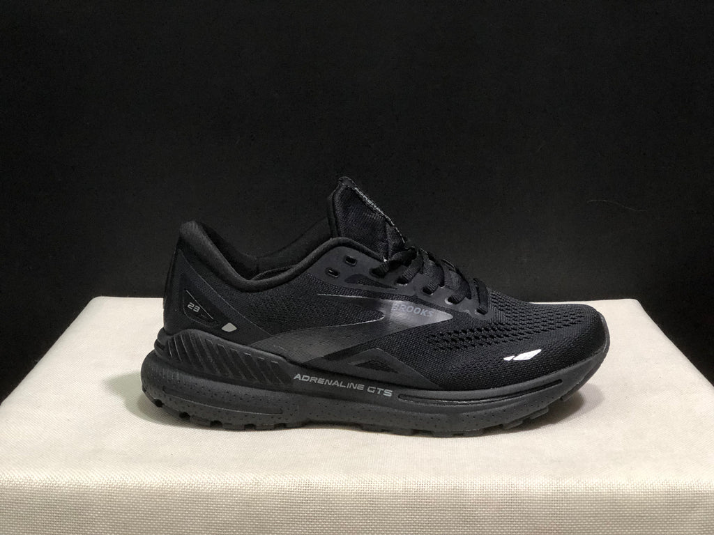 Brooks Adrenaline GTS 23 Shock-absorbing Wear-resistant Low-top Running Shoes Black
