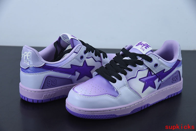 A Bathing Ape Bape Sta Sk8 Purple Gradient