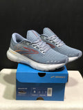 Brooks Glycerin GTS 20 Shock-absorbing Wear-resistant Running Shoes Blue Grey