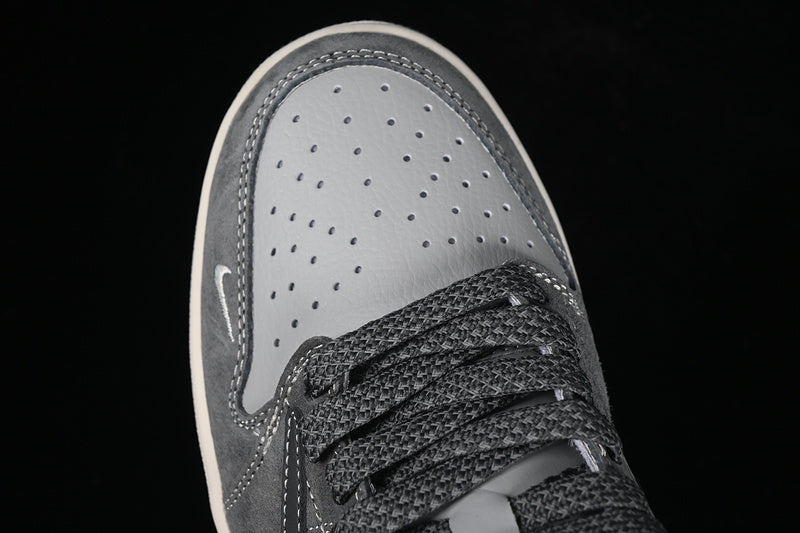 Travis Scott Fragment Design Nike Air Jordan 1 Low OG SP Grey Sneakers