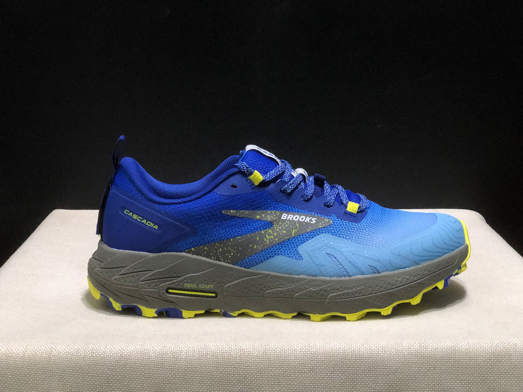 Brooks Cascadia 17 Trail Running Shoes Blue/Surf The Web/Sulphur