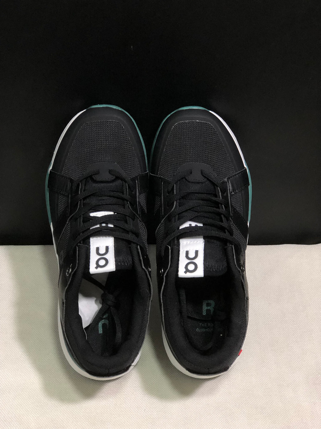 On Running The Roger Clubhouse Pro Anti-Slip Sports Shoes Black/Dark Green