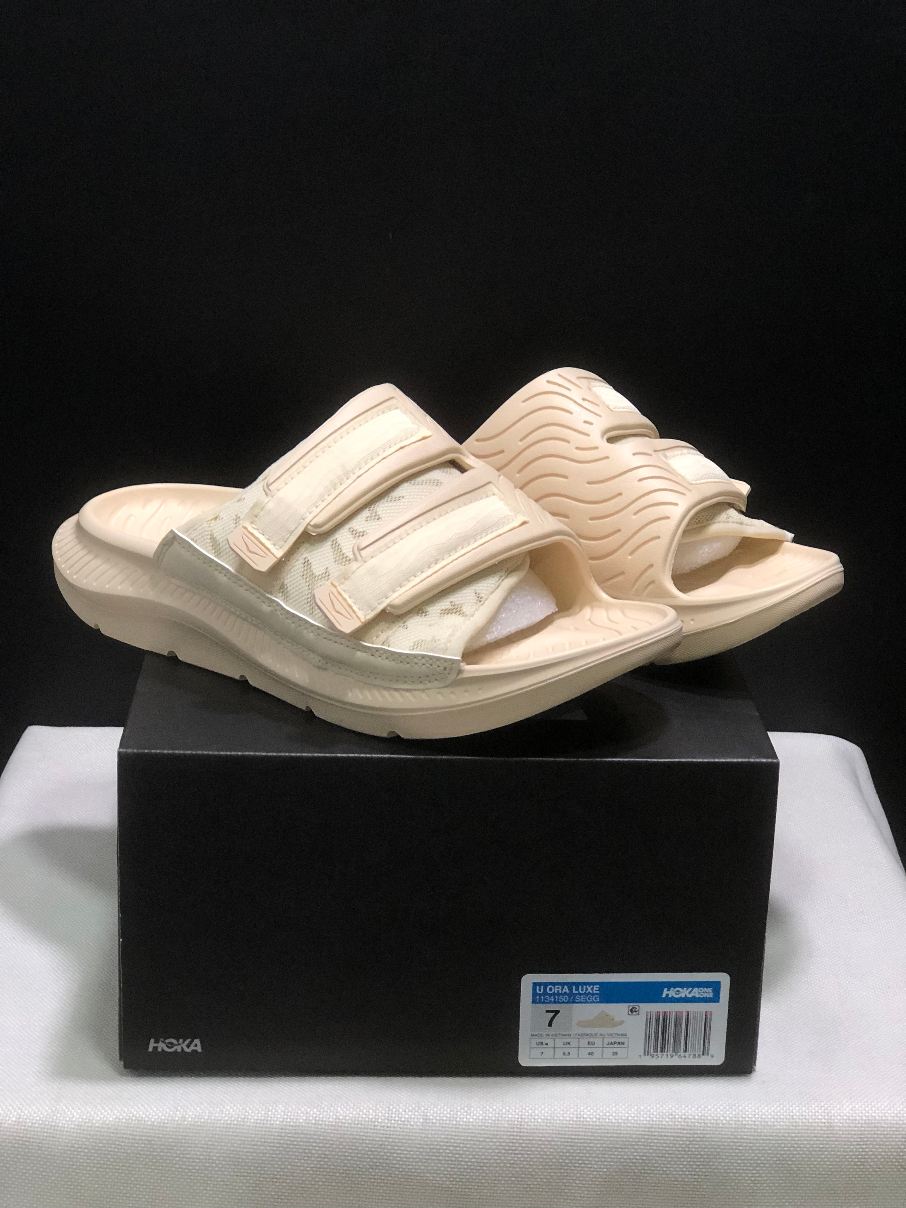 Wtaps x Hoka One One Ora Luxe Comfortable Sandals Light Pink