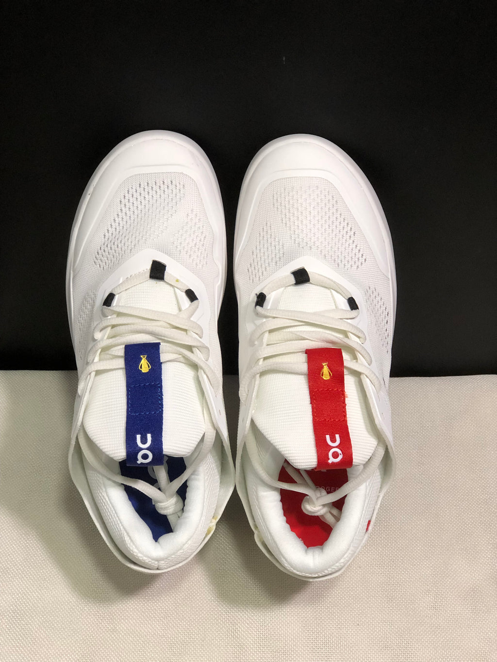 On Running The Roger Spin Breathable Mesh Sneakers Blue/Red/White