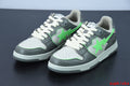A Bathing Ape Bape Sta Low Grey Green