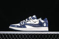 Travis Scott Fragment Design Nike Air Jordan 1 Low OG SP White Navy Sneakers