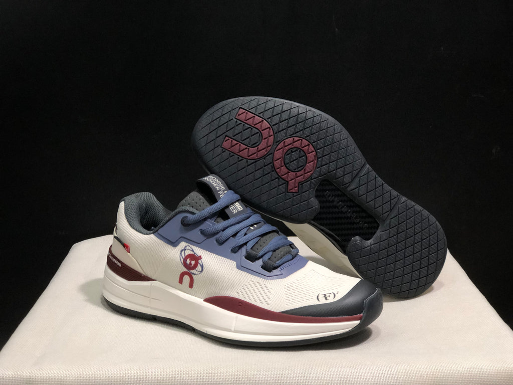 On Running The Roger Rro Durable And Breathable Tennis Shoes Beige/Dark Grey