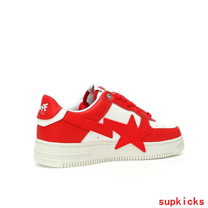 A Bathing Ape Bape Sta Sk8 Low Red