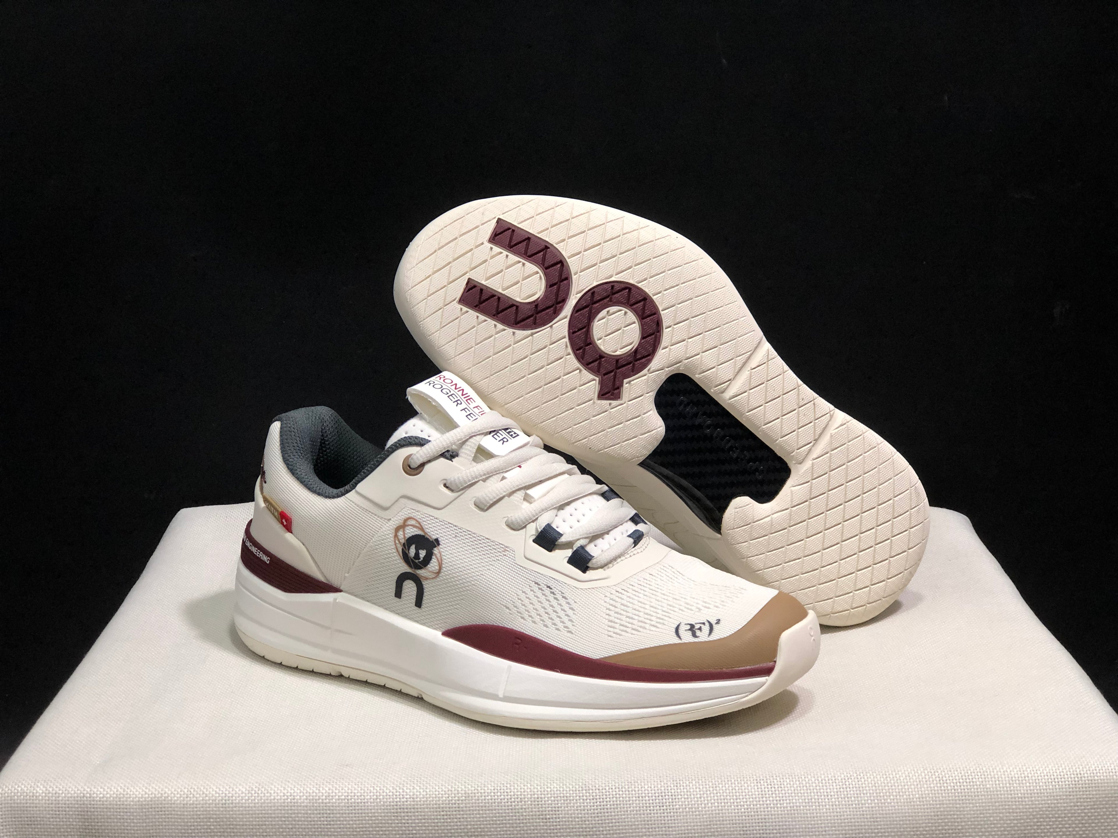 On Running The Roger Rro Durable And Breathable Tennis Shoes Beige/Earthy Yellow