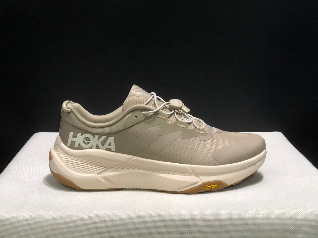 Hoka One One Transport Drawstring Low-top Running Shoes Sneakers Brown