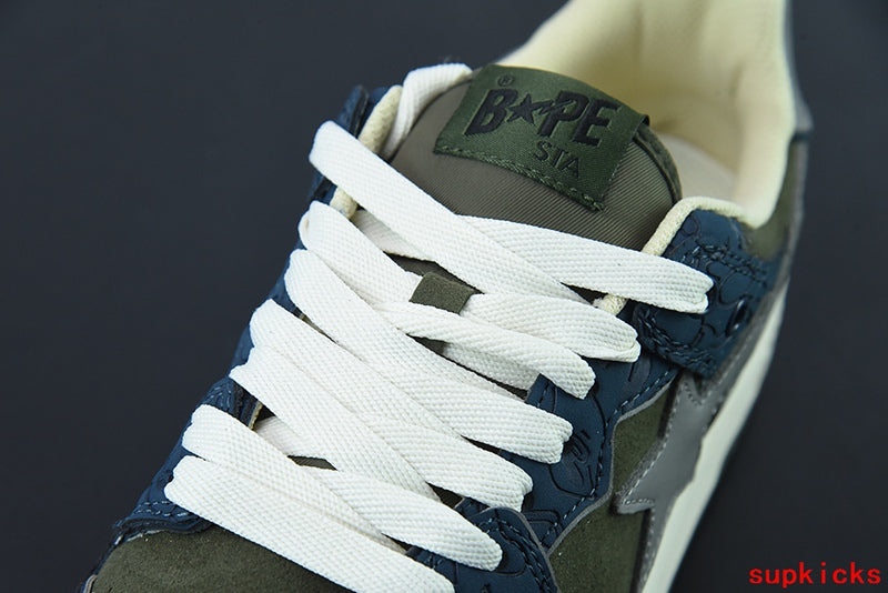 A Bathing Ape Bape Sta Sk8 Navy Black