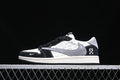 Travis Scott Fragment Design Nike Air Jordan 1 Low OG SP Off White Grey Black Sneakers