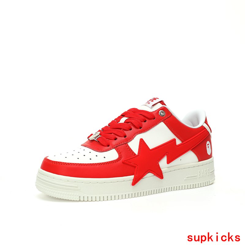 A Bathing Ape Bape Sta Sk8 Low Red