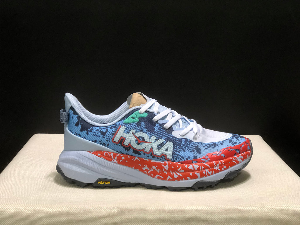 Hoka One One Speedgoat 6 Trail Running Shoes Sneakers Blue