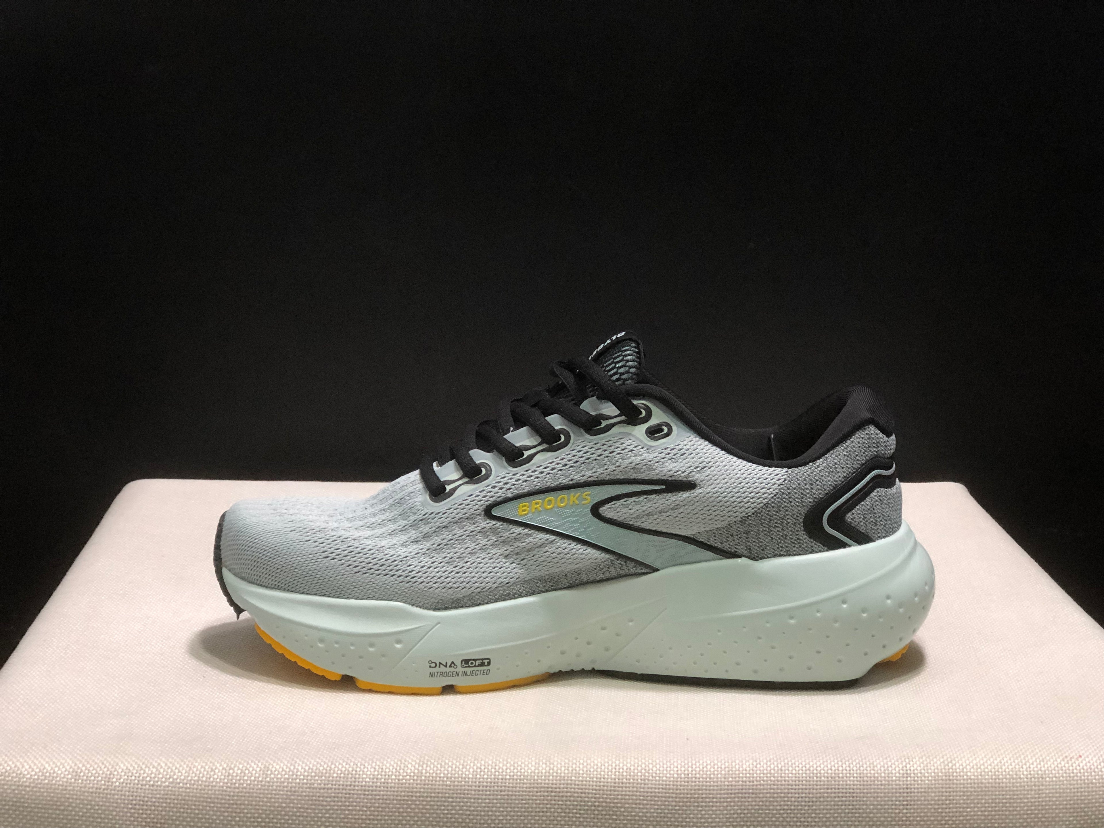 Brooks Glycerin 21 Low-top Casual Running Shoes Blue/Black/Gold