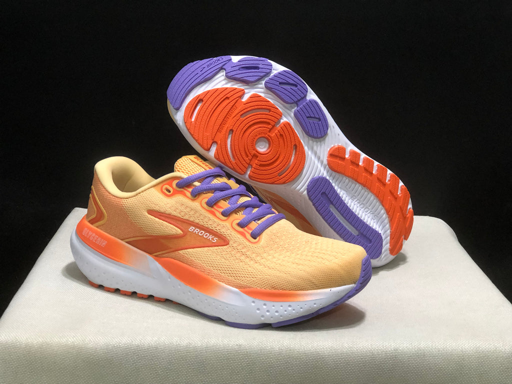 Brooks Glycerin 21 Low-top Casual Running Shoes Rising Sun Yellow