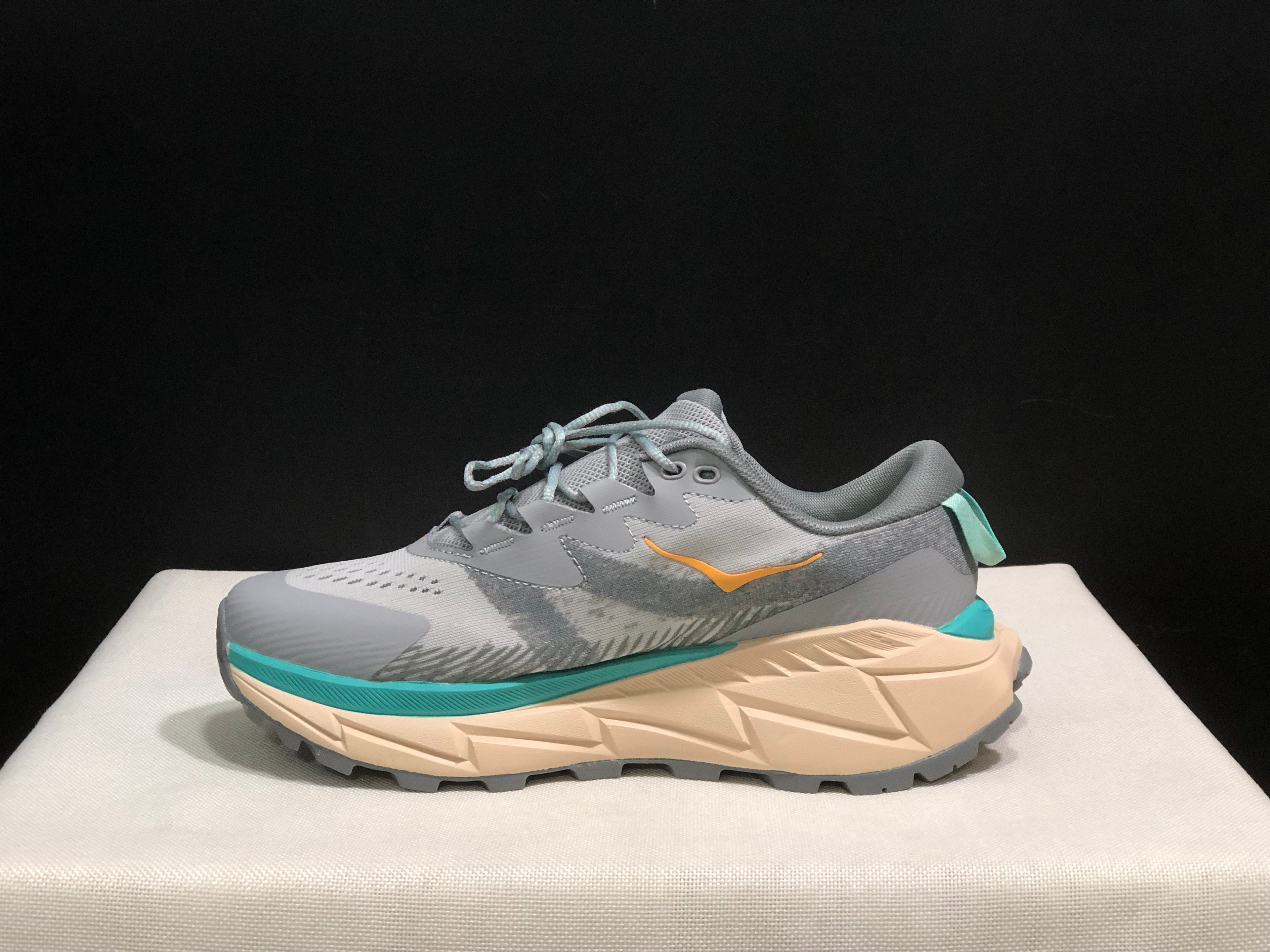 Hoka One One Skyline Float X Outdoor Running Shoes Sneakers Silver