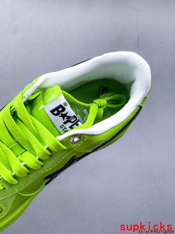 A Bathing Ape1 Bape Sta Low Fluorescent Green