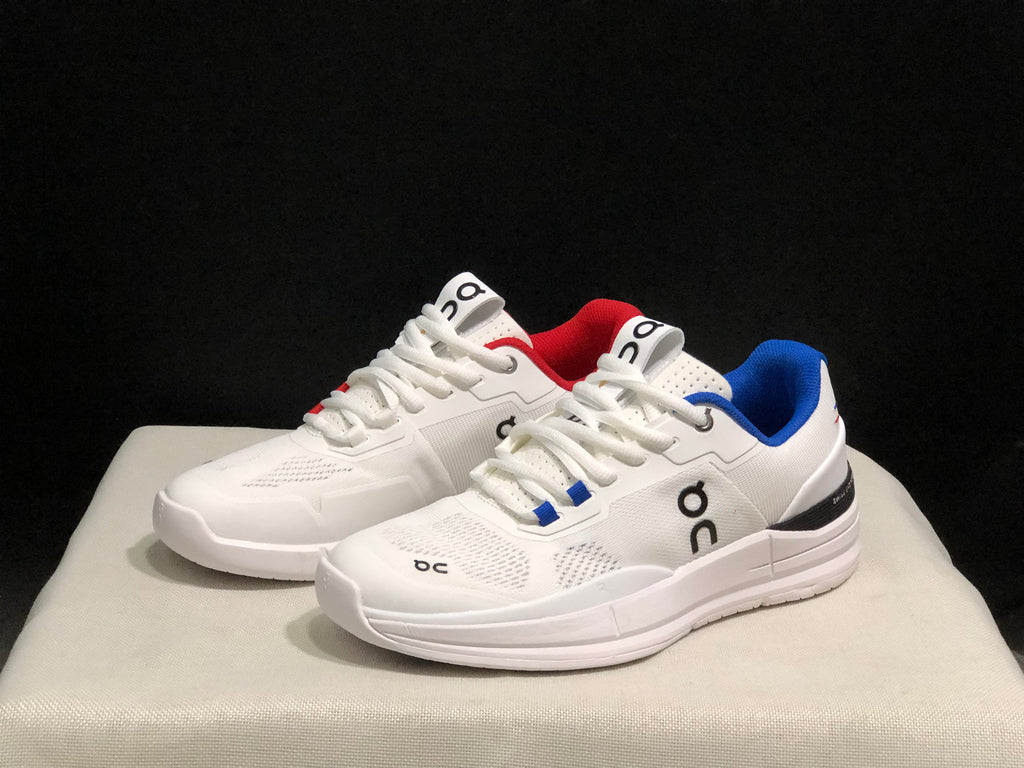 On Running The Roger Rro Durable And Breathable Tennis Shoes White/Red/Blue