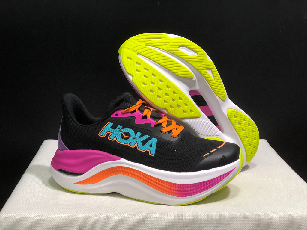 Hoka One One Skyward X Black Anti-slip Wear-resistant Running Shoes Sneakers