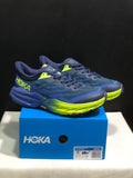 Hoka One One Speedgoat 5 Navy Trail Running Shoes Sneakers
