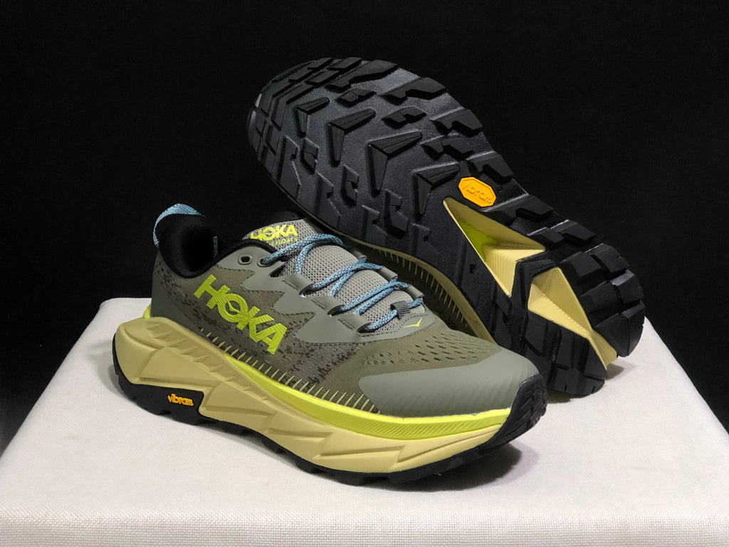 Hoka One One Skyline Float X Outdoor Running Shoes Sneakers Taupe