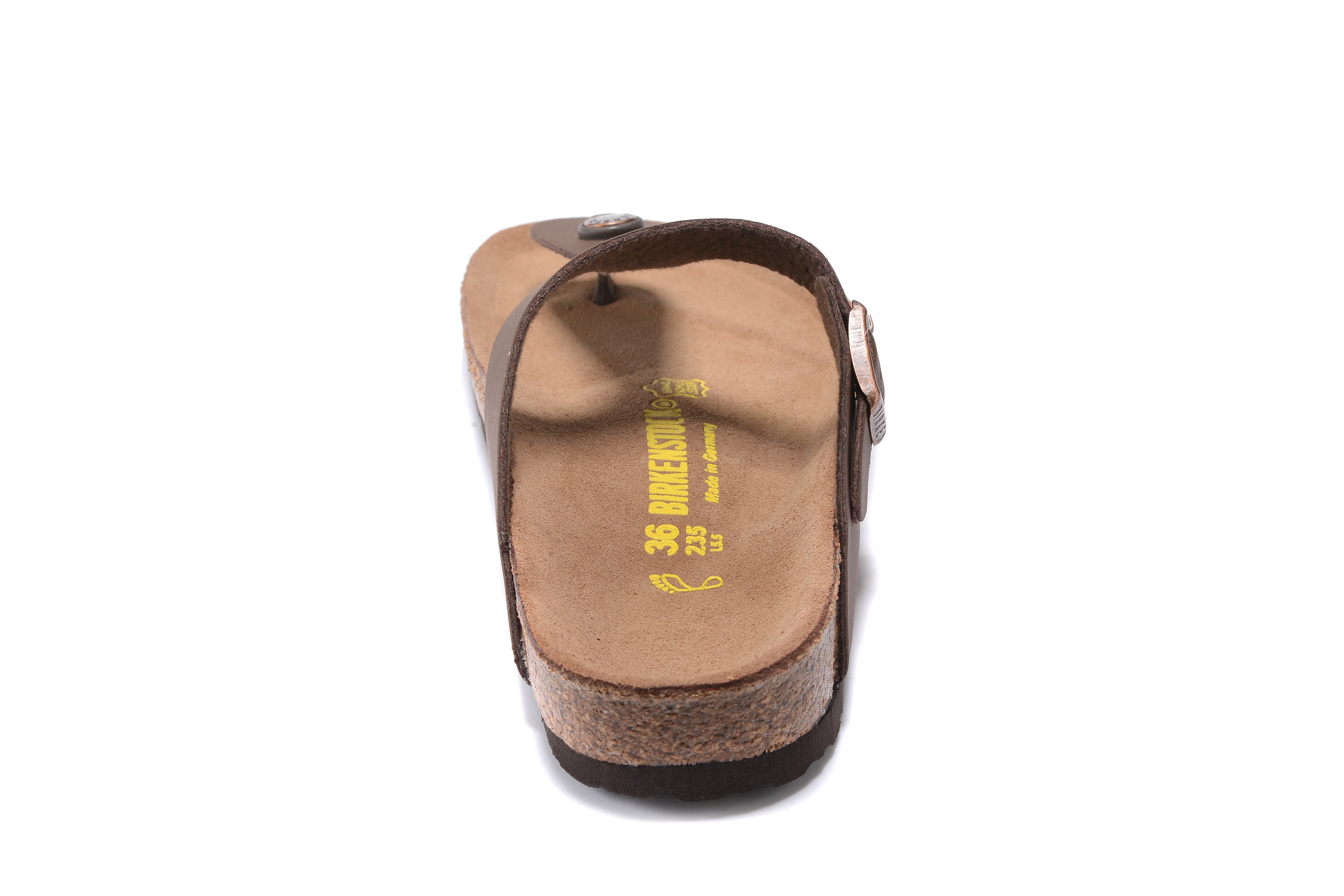 Birkenstock Gizeh Brown Scrub Flip Flops Sandals
