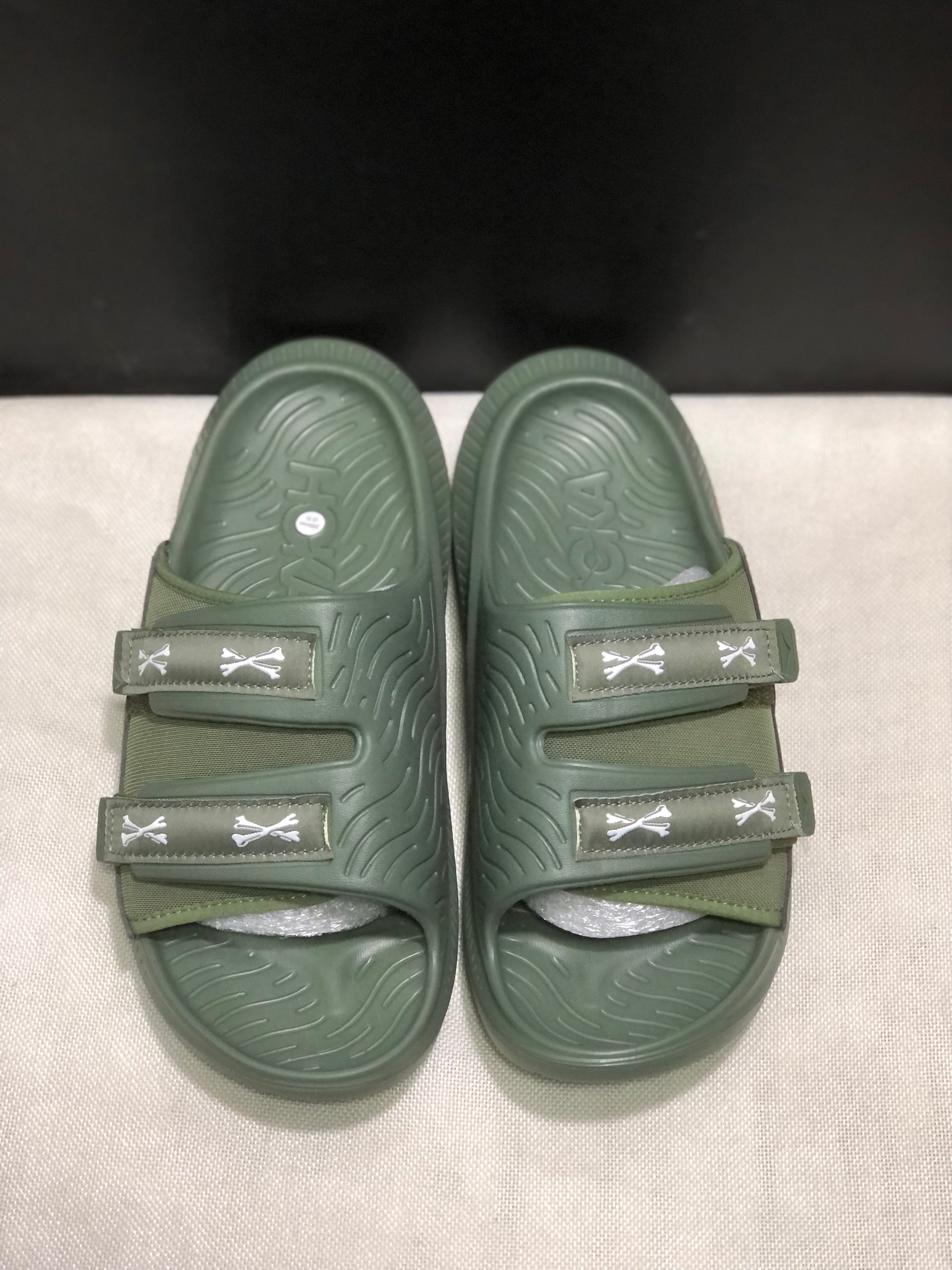 Wtaps x Hoka One One Ora Luxe Comfortable Sandals Olive