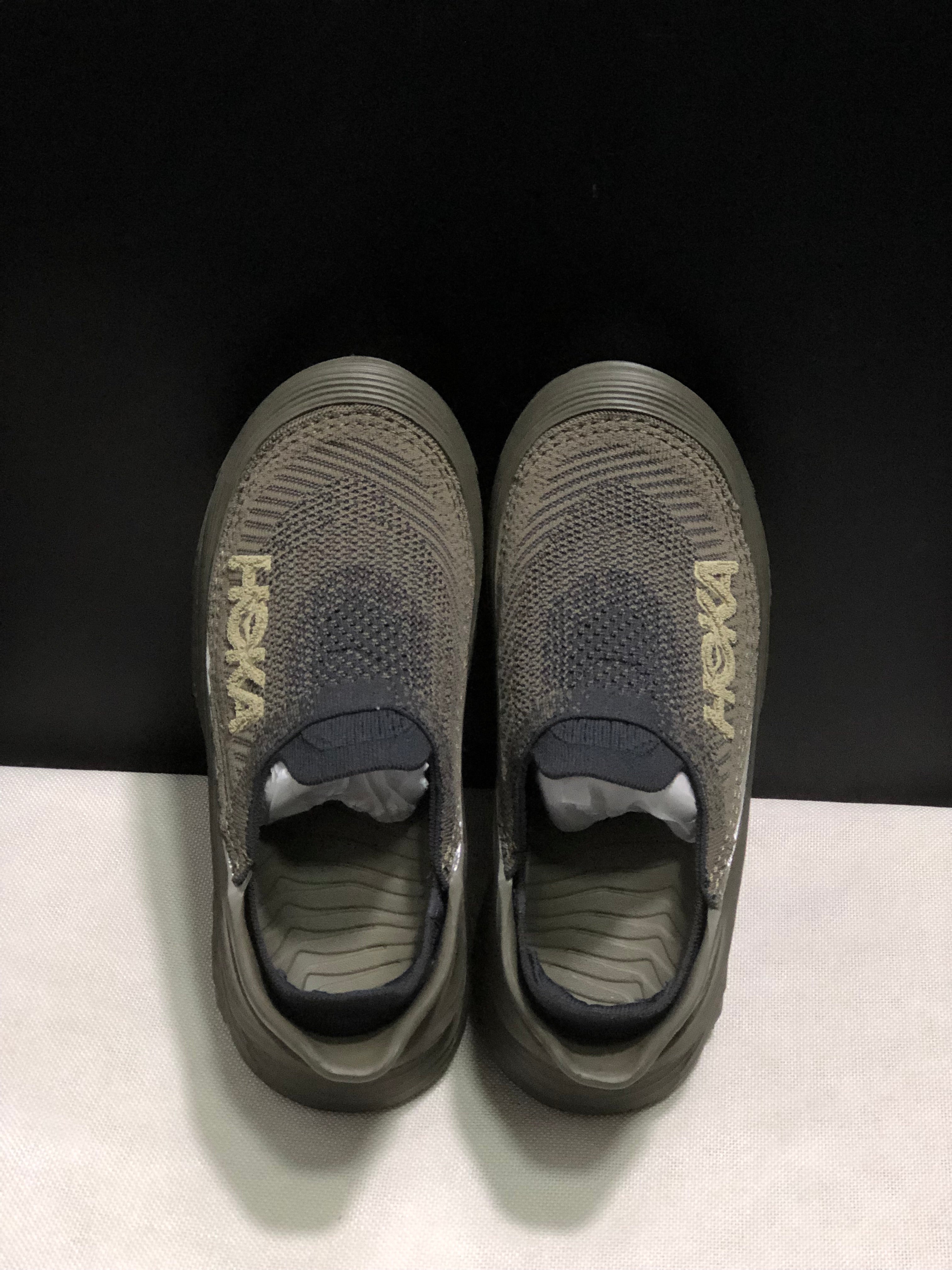 Hoka One One Restore TC Elastic Comfortable Low-top Running Shoes Sneakers Brown