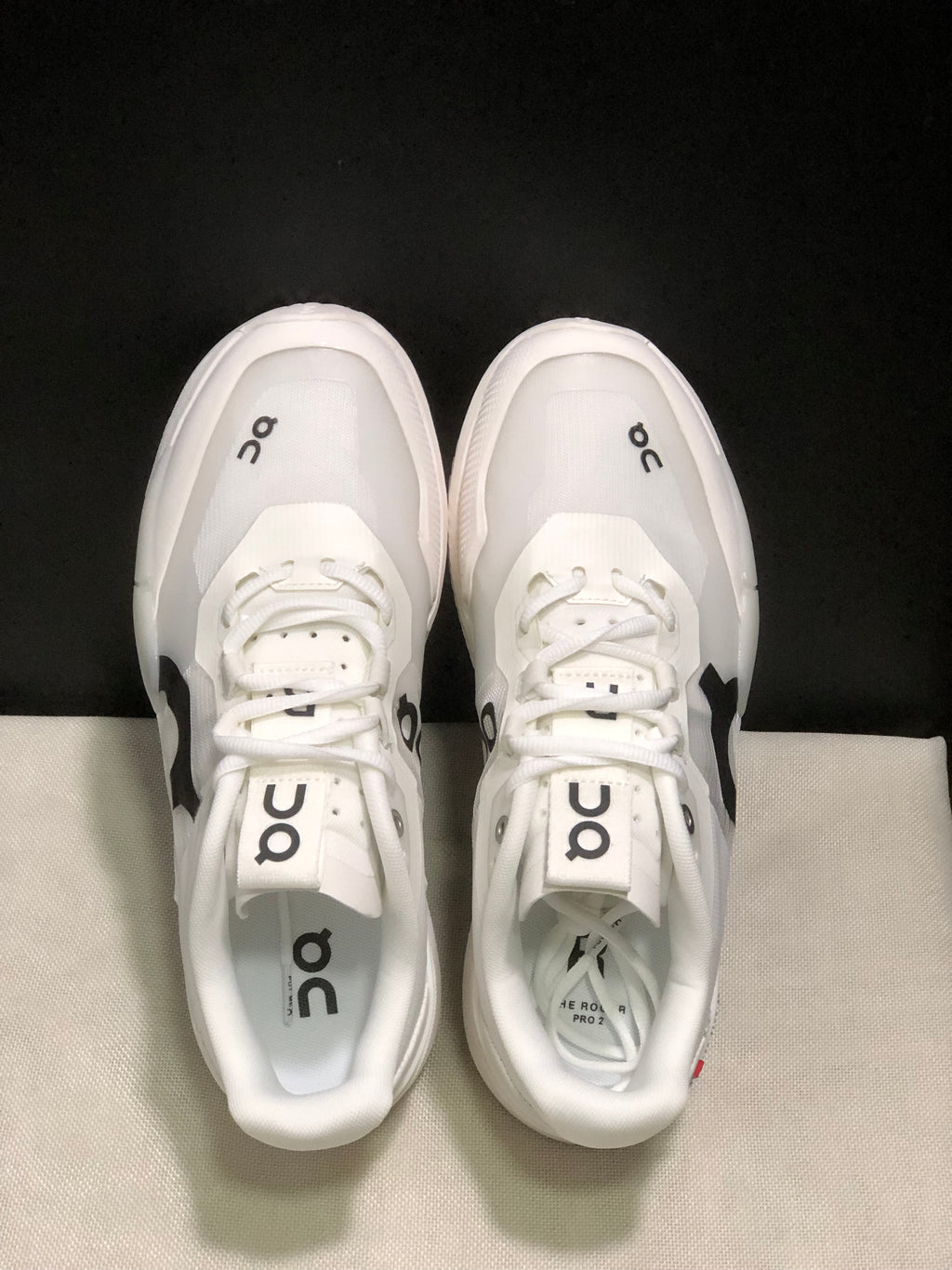 On Running The Roger Pro 2 Breathable Mesh Training Running Shoes White