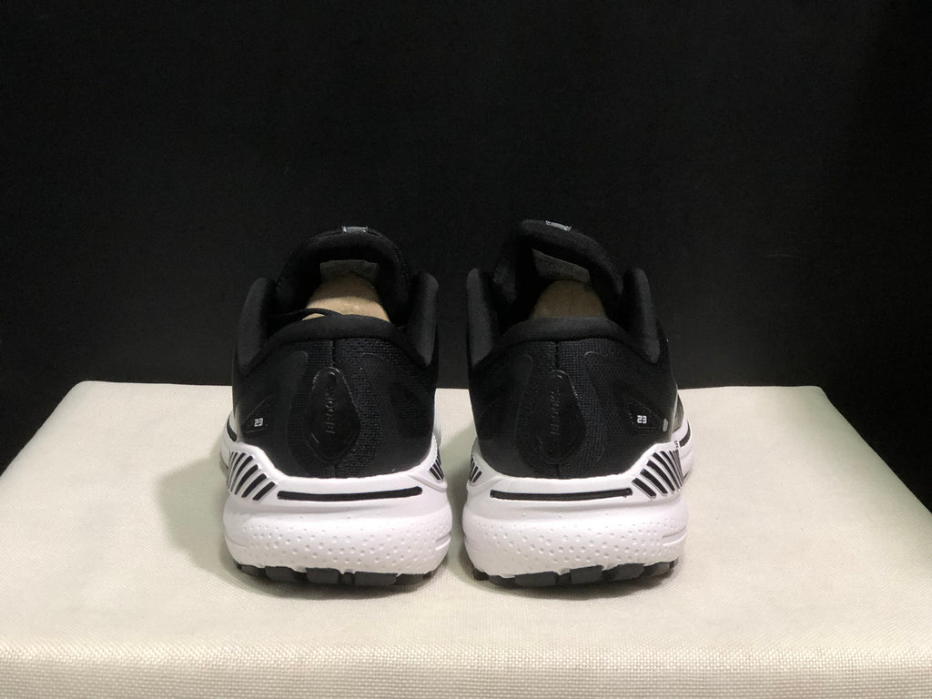 Brooks Adrenaline GTS 23 Shock-absorbing Wear-resistant Low-top Running Shoes Black/White