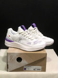 On Running The Roger Rro Durable And Breathable Tennis Shoes White/Purple