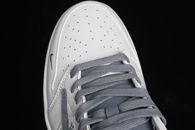 Travis Scott Fragment Design Nike Air Jordan 1 Low Gloomy Bear OG SP Grey White Sneakers