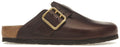 Birkenstock Boston Bold Natural Leather 1022589 Roast Brown Sandals