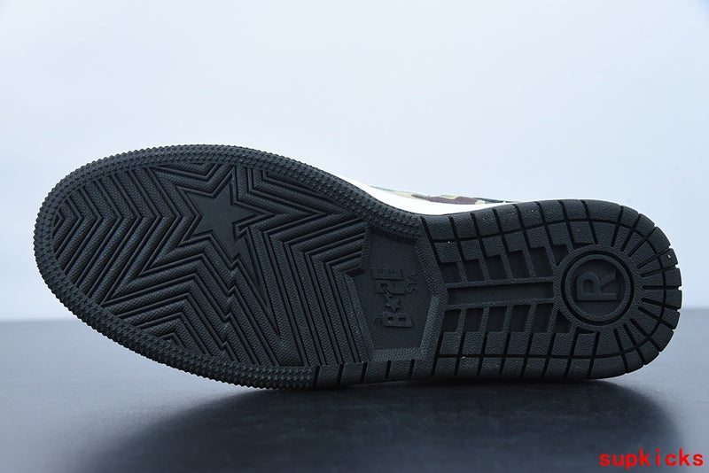 A Bathing Ape Bape Sta Camo Black