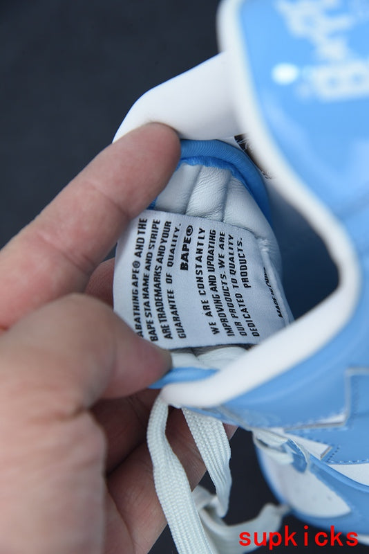 A Bathing Ape Bape Sta Low Blue